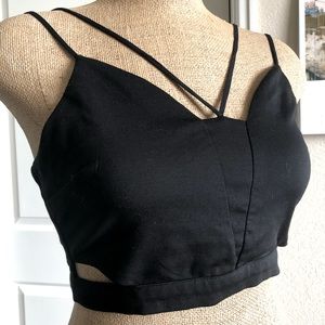 3/$15 🦉Forever 21 Crop Top Strappy Bralette L